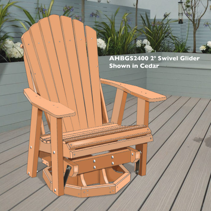 Adirondack Chair - 2' Swivel GliderAHBGS2400