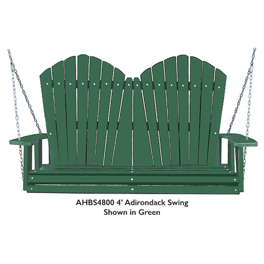 Adirondack Swing - 5' Swing w/Stainless S. Chain