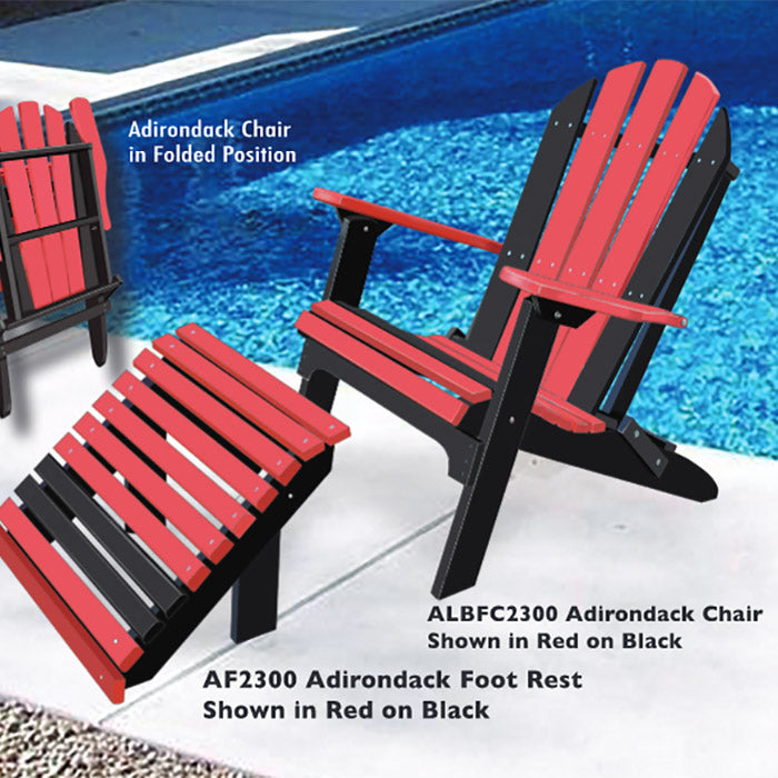 Adirondack Chairs - Adirondack Footrest ONLY